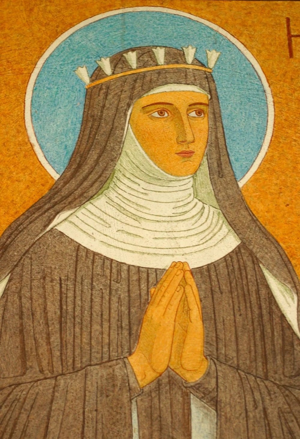 1 힐데가르트 폰 빙엔(Hildegard von Bingen). 작품이 현대에 남아있는 가장 오래된 여성 작곡가이자 다방면에 걸친 박학한 지적 탐구능력을 지닌 천재로 평가받는다..jpg