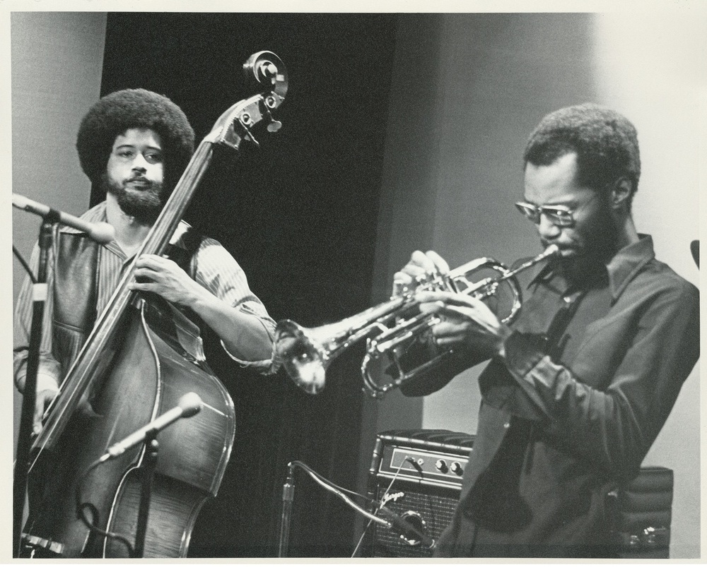 Charles Tolliver - Clint Houston and Charles Tolliver, photographer unknown, courtesy of Marc Vasey.jpg